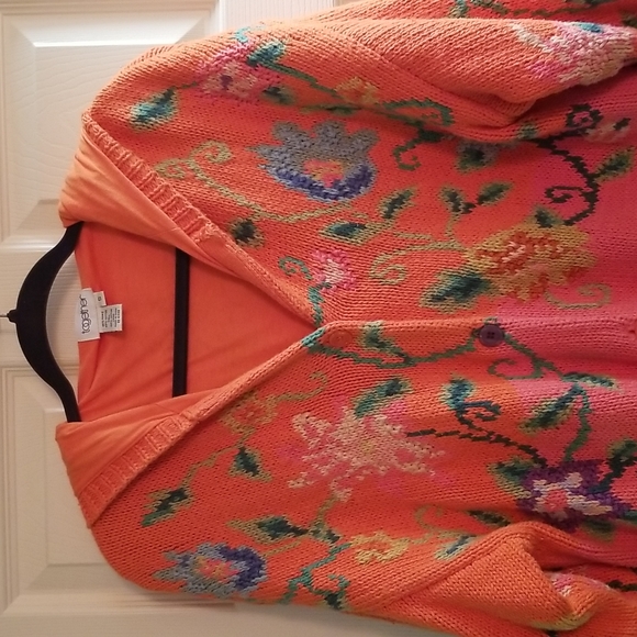 🥼 VINTAGE AUTUMN SWEATER JACKET - Picture 7 of 11